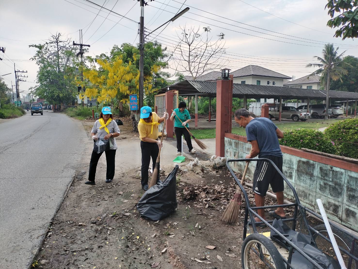 กิจกรรม 5ส. สถานีวิทยุกระจายเสียงแห่งประเทศไทย จังหวัดระยอง 2 เมษายน 2568