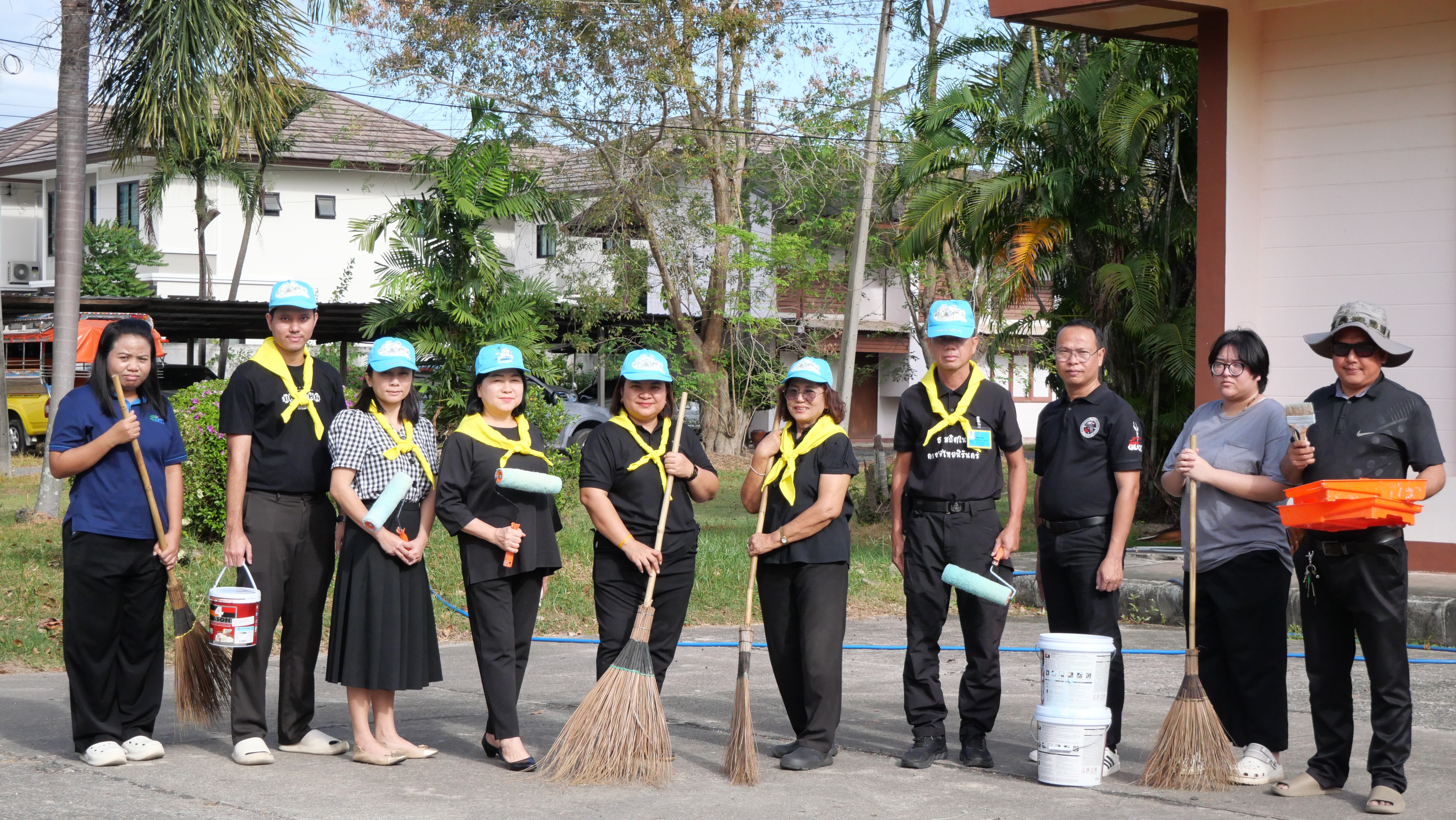 กิจกรรม 5ส. สถานีวิทยุกระจายเสียงแห่งประเทศไทย จังหวัดระยอง 4 เมษายน 2568